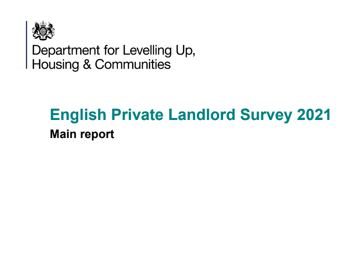 English Private Landlord Survey 2021